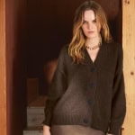 Strickset AGNES CARDIGAN mit Garn und Anleitung