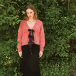 Strickset SCARLET CARDIGAN mit Garn und Anleitung