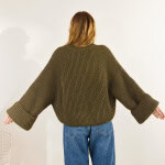Strickset PENNY CARDIGAN mit Garn und Anleitung – Bild 2