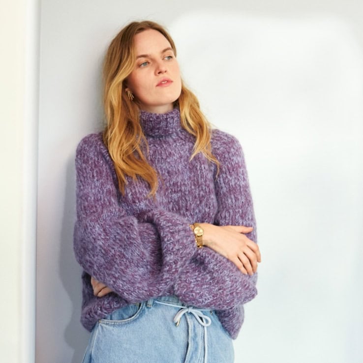 Noa Sweater Strickset NOA SWEATER mit Garn und Anleitung – Bild 1