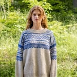 Strickset MARIUS DAMENGENSER mit Garn und Anleitung