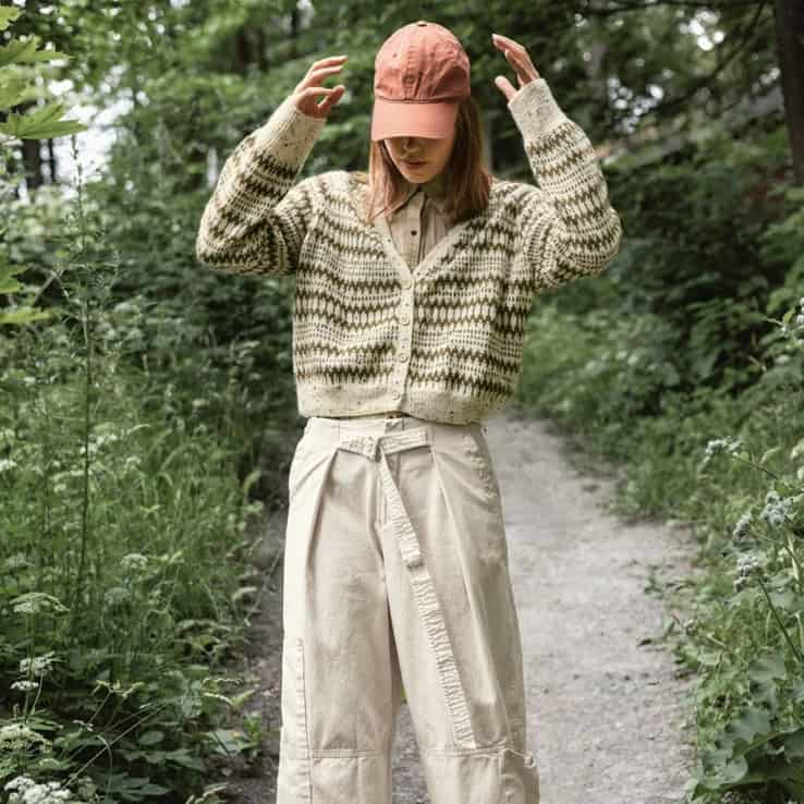 Kleiva jacke Strickset KLEIVA JAKKE mit Garn und Anleitung – Bild 1