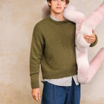 Strickset WILLIAM SWEATER MAN mit Garn und Anleitung