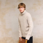 Strickset DAVE SWEATER MAN mit Garn und Anleitung – Bild 5