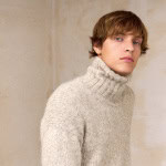 Strickset DAVE SWEATER MAN mit Garn und Anleitung – Bild 2