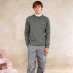 Strickset BRENDAN SWEATER MAN mit Garn und Anleitung