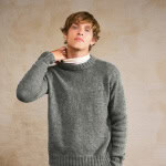 Strickset BRENDAN SWEATER MAN mit Garn und Anleitung – Bild 5