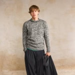 Strickset HARVEY SWEATER MAN mit Garn und Anleitung