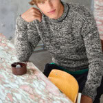 Strickset HARVEY SWEATER MAN mit Garn und Anleitung – Bild 6