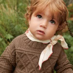 Strickset GUERNSEY SWEATER BABY mit Garn und Anleitung – Bild 2