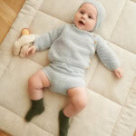 Strickset APRIL DIAPER PANTS mit Garn und Anleitung