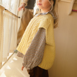 Strickset CORA SLIPOVER JUNIOR mit Garn und Anleitung – Bild 4