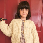 Strickset CHUNKY JACKET JUNIOR mit Garn und Anleitung