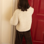 Strickset CHUNKY JACKET JUNIOR mit Garn und Anleitung – Bild 2