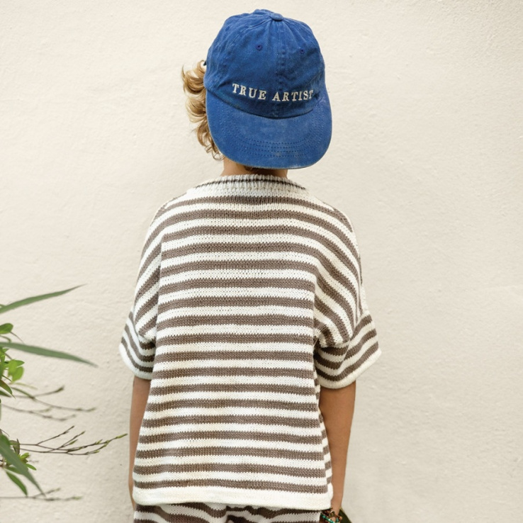 Pascal Tee Junior & Pascal Shorts Junior Strickset PASCAL TEE & SHORTS JUNIOR mit Garn und Anleitung – Bild 1