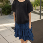 Strickset MIO TEE & SHORTS JUNIOR mit Garn und Anleitung – Bild 3