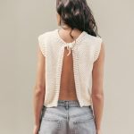 Strickset ROSE TOP mit Garn und Anleitung – Bild 3