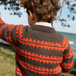 Strickset RIDGE SWEATER JUNIOR mit Garn und Anleitung – Bild 6