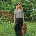 Strickset TIA ZIPPER JACKET mit Garn und Anleitung