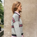 Strickset BLOME DAMEGENSER mit Garn und Anleitung – Bild 6
