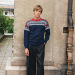 Strickset MARIUS HERREGENSER mit Garn und Anleitung