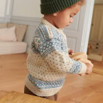 Strickset BEANIE BABY mit Garn und Anleitung – Bild 2