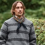 Strickset RIDGE SWEATER MAN mit Garn und Anleitung – Bild 2