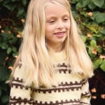 Strickset RIDGE SWEATER JUNIOR (2513-03) mit Garn und Anleitung – Bild 2