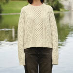 Strickset WILBUR CABLE SWEATER mit Garn und Anleitung – Bild 2
