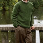 Strickset DAMIAN SWEATER MAN mit Garn und Anleitung – Bild 2