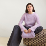 Strickset BASKET CLUTCH mit Garn und Anleitung