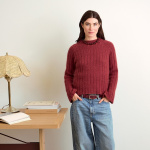 Strickset ELVA SWEATER mit Garn und Anleitung