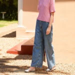 Strickset Elva Tee mit Garn und Anleitung