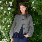 Strickset BOMBER JACKET mit Garn und Anleitung