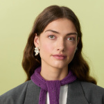 Strickset MIU POINTELLE SCARF mit Garn und Anleitung – Bild 2