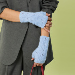 Strickset MIU POINTELLE MITTENS mit Garn und Anleitung – Bild 3