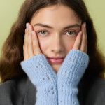 Strickset MIU POINTELLE MITTENS mit Garn und Anleitung – Bild 5