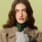 Strickset MIU POINTELLE FINGERLESS MITTENS mit Garn und Anleitung – Bild 5