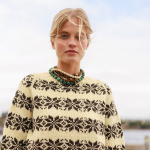 Strickset ALVAR DAMEGENSER mit Garn und Anleitung – Bild 2