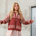 Strickset TELEMARK DAMEKOFTE mit Garn und Anleitung – Bild 3