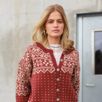 Strickset TELEMARK DAMEKOFTE mit Garn und Anleitung – Bild 2