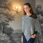 Strickset BELLE PONCHO mit Garn und Anleitung – Bild 5