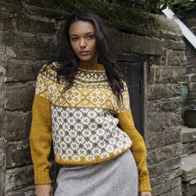 Novita Einzelanleitung Hillshadow - Rundpassenpullover