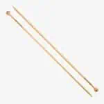 Bambus Stricknadeln 25cm, 8,0mm, ideal für Stricken und Häkeln. Nachhaltiges Material, langlebig.