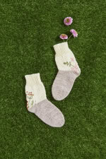 Novita Einzelanleitung Vilkkaat Socken