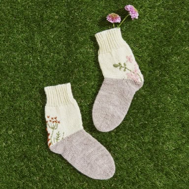 Novita Einzelanleitung Vilkkaat Socken