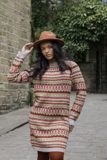 Novita Einzelanleitung Heather - Strickleid
