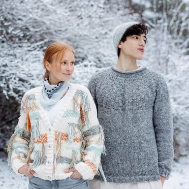 Novita Einzelanleitung Taival-Strickjacke