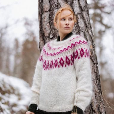 Novita Einzelanleitung Tammikuu-Rundpassenpullover