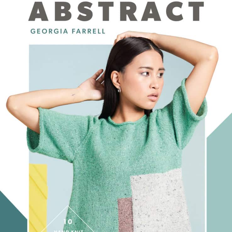 Anleitung Abstract Rowan Wolle für Strickanleitung Abstract mit modernem Design.